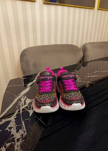 Kız Çocuk Renkli Yılan Desenli Spor Ayakkabı - Görsel 7