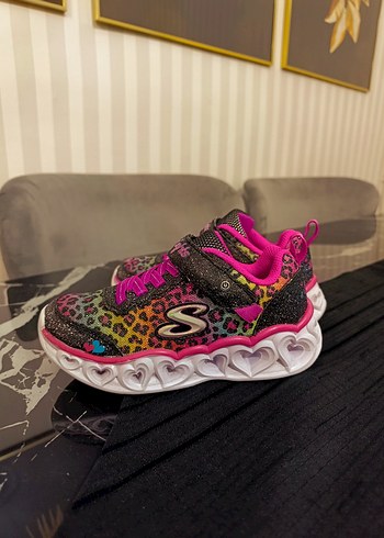 Kız Çocuk Renkli Yılan Desenli Spor Ayakkabı - Görsel 9