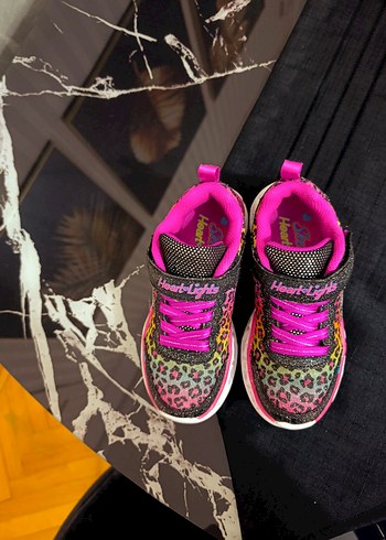 Kız Çocuk Renkli Yılan Desenli Spor Ayakkabı - Görsel 5