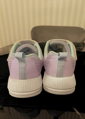 Kız Çocukları İçin Renkli Bağcıksız Sneakers - Görsel 2