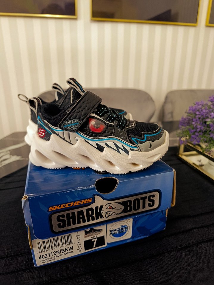 Renkli Yılan Desenli Erkek Çocuk Spor Ayakkabı - Görsel 5