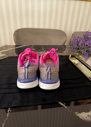 Kız Çocuk Gri Renkli Tie-Dye Spor Ayakkabı - Görsel 2