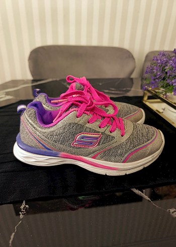 Kız Çocuk Gri Renkli Tie-Dye Spor Ayakkabı - Görsel 3