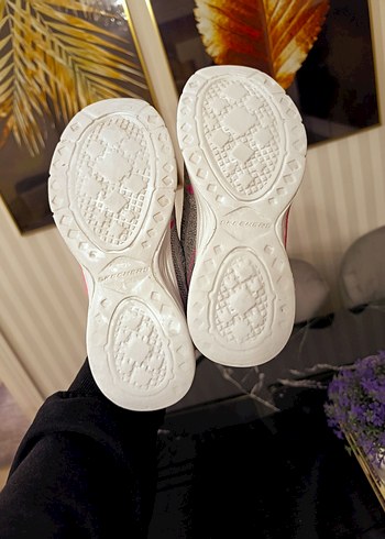 Kız Çocuk Gri Renkli Tie-Dye Spor Ayakkabı - Görsel 7