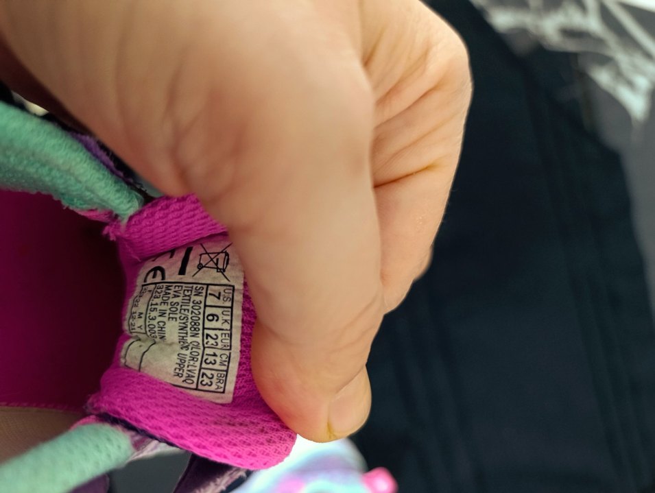 Kız Çocuk Gri Renkli Tie-Dye Spor Ayakkabı - Görsel 5