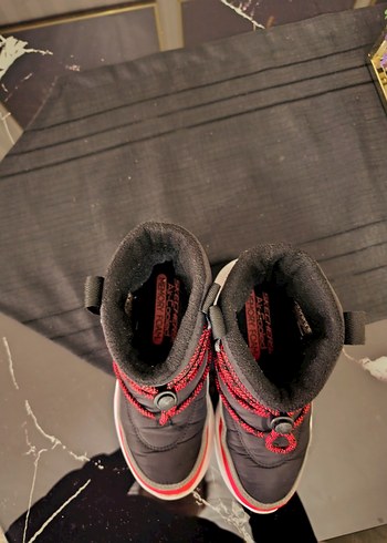 Kırmızı Erkek Çocuk Cırt Cırtlı Kauçuk Bot - Görsel 5