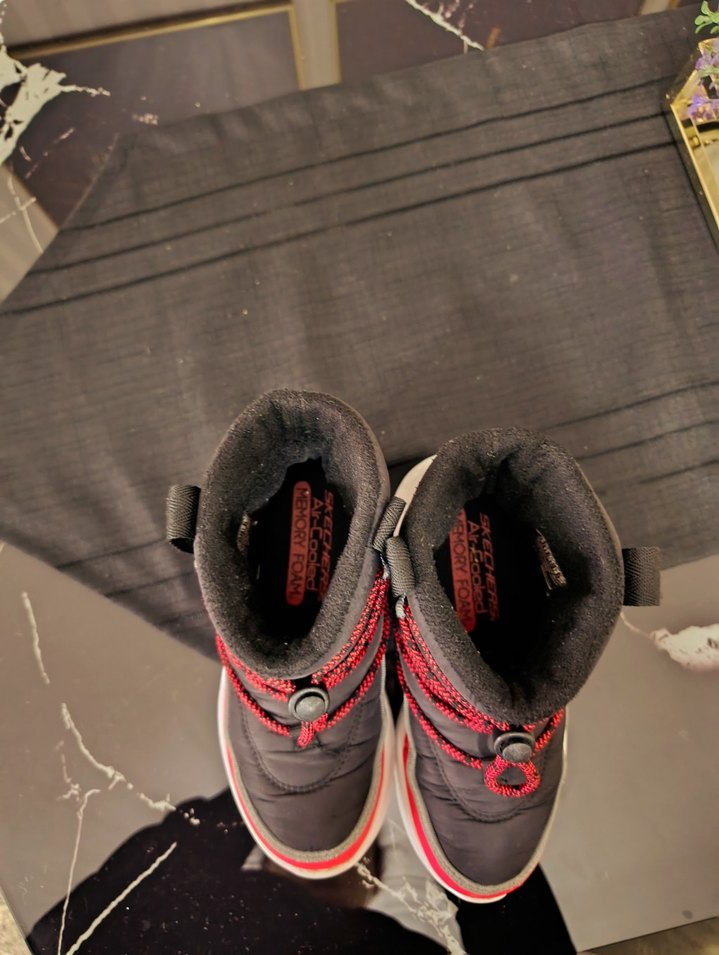 Kırmızı Erkek Çocuk Cırt Cırtlı Kauçuk Bot - Görsel 5