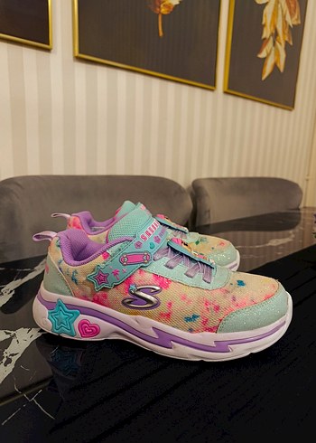 Kız Çocuk Renkli Bağcıksız Sneaker - Görsel 5