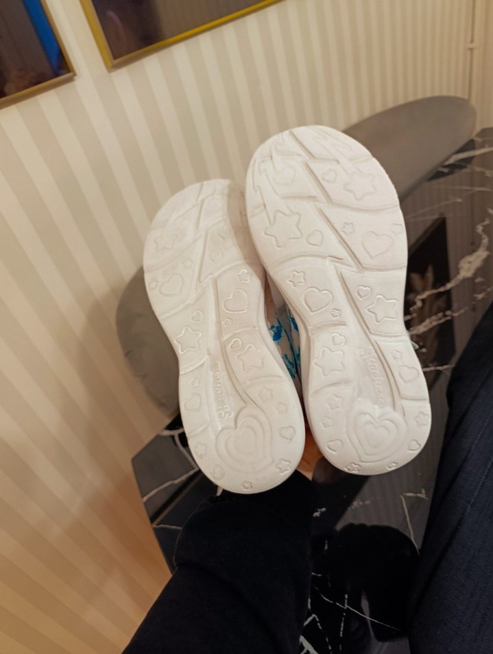 Kız Çocuk Renkli Bağcıksız Sneaker - Görsel 4