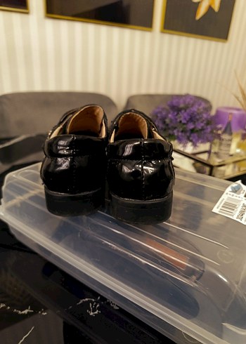 Klasik Siyah Tokalı Erkek çocuk Ayakkabı - Görsel 2