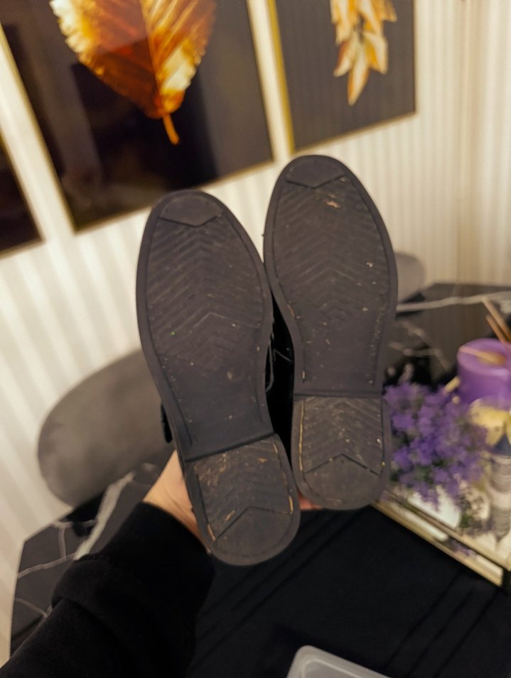 Klasik Siyah Tokalı Erkek çocuk Ayakkabı - Görsel 5