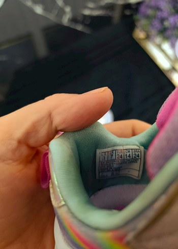 Kız Çocuk Renkli Bağcıksız Spor Ayakkabı - Görsel 9