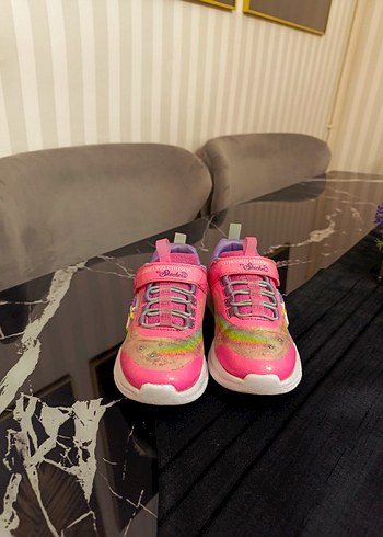 Kız Çocuk Renkli Unicorn Desenli Spor Ayakkabı - Görsel 6