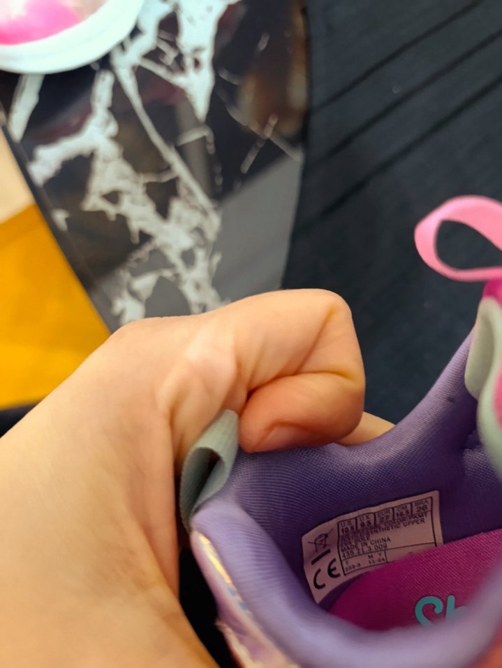 Kız Çocuk Renkli Unicorn Desenli Spor Ayakkabı - Görsel 4