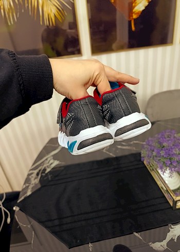 Renkli Erkek Çocuk Spor Ayakkabı Velcro - Görsel 11