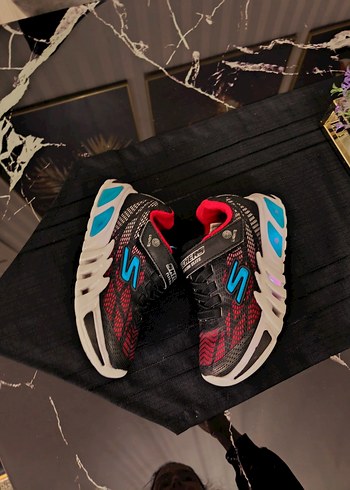 Renkli Erkek Çocuk Spor Ayakkabı Velcro - Görsel 5