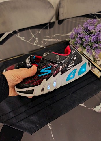 Renkli Erkek Çocuk Spor Ayakkabı Velcro - Görsel 9