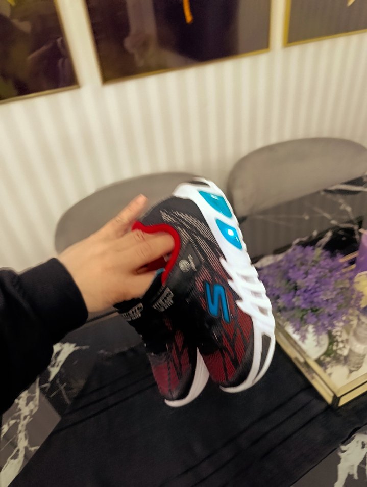 Renkli Erkek Çocuk Spor Ayakkabı Velcro - Görsel 3