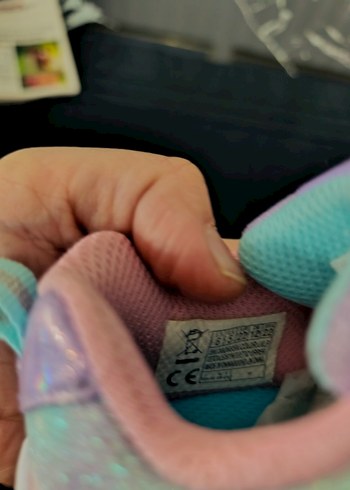 Kız Çocuk Renkli Bağcıksız Spor Ayakkabı - Görsel 10