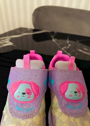 Kız Çocuk Renkli Bağcıksız Spor Ayakkabı - Görsel 3