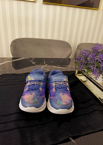 Renkli Bağcıklı Kız Çocuk Spor Ayakkabı - Görsel 5