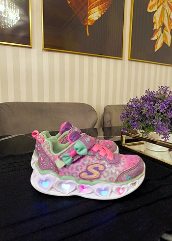 Kız Çocuk Renkli Bağcıksız Spor Ayakkabı - Görsel 8