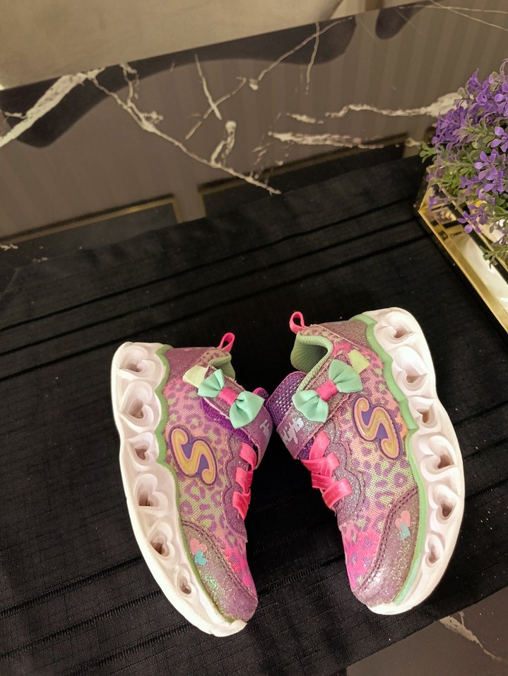 Kız Çocuk Renkli Bağcıksız Spor Ayakkabı - Görsel 3