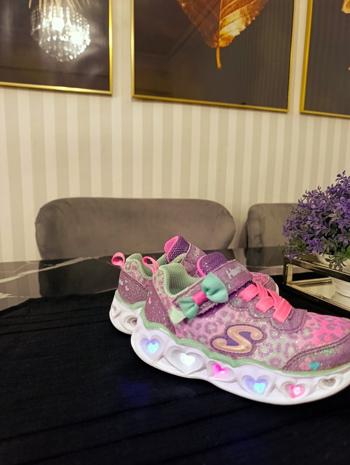 Kız Çocuk Renkli Bağcıksız Spor Ayakkabı - Görsel 2