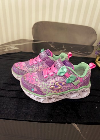 Renkli Kız Çocuk Spor Ayakkabısı - Görsel 6
