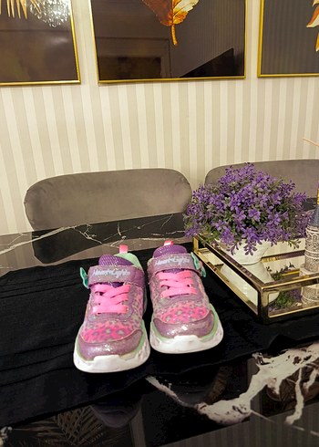 Renkli Kız Çocuk Spor Ayakkabısı - Görsel 9