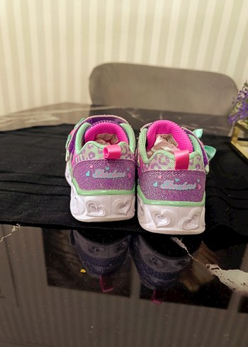 Renkli Kız Çocuk Spor Ayakkabısı - Görsel 3