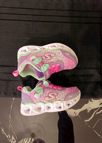 Renkli Kız Çocuk Spor Ayakkabısı - Görsel 7