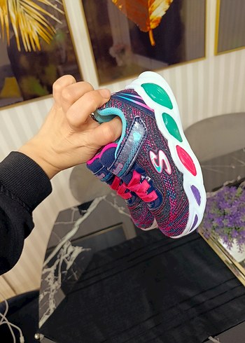 Kız Çocuk Renkli Işıklı Spor Ayakkabı - Görsel 4