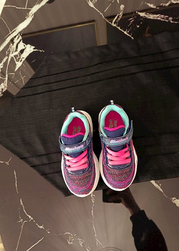 Kız Çocuk Renkli Işıklı Spor Ayakkabı - Görsel 8