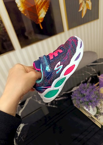 Kız Çocuk Renkli Işıklı Spor Ayakkabı - Görsel 5