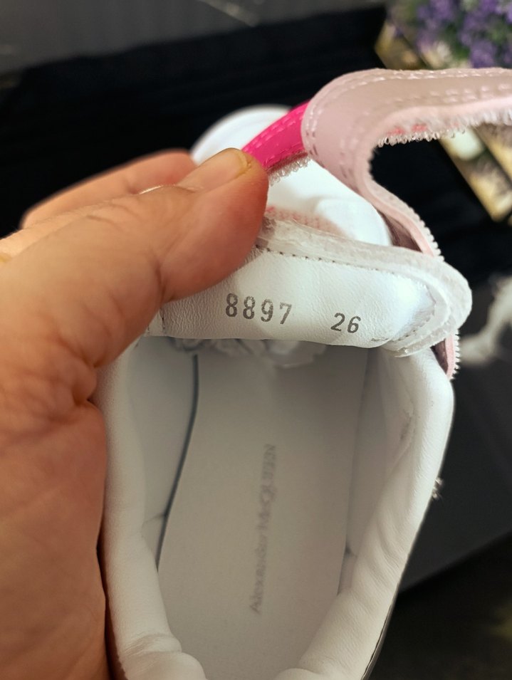 Kız Çocuk Beyaz Spor Ayakkabı Velcro - Görsel 4