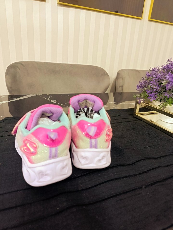 Kız Çocuk Renkli Bağcıksız Spor Ayakkabı - Görsel 3