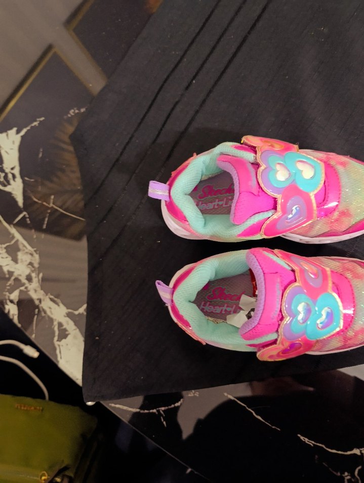 Kız Çocuk Renkli Bağcıksız Spor Ayakkabı - Görsel 5