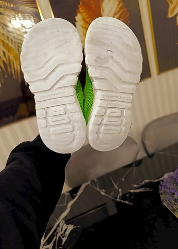 Yeşil Yılan Desenli Erkek Çocuk Spor Ayakkabı - Görsel 4