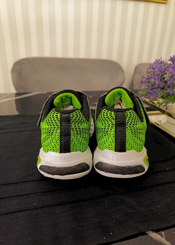 Yeşil Yılan Desenli Erkek Çocuk Spor Ayakkabı - Görsel 2
