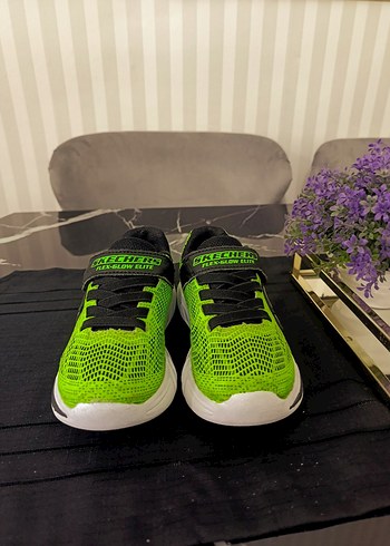 Yeşil Yılan Desenli Erkek Çocuk Spor Ayakkabı - Görsel 6