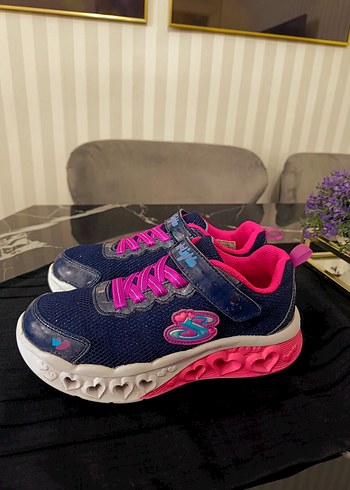 Kız Çocuk Renkli Spor Ayakkabı Velcro - Görsel 10