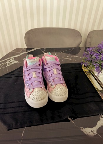 Kız Çocuk Tie-Dye Desenli Sneakers - Görsel 4