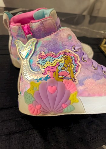 Kız Çocuk Tie-Dye Desenli Sneakers - Görsel 2