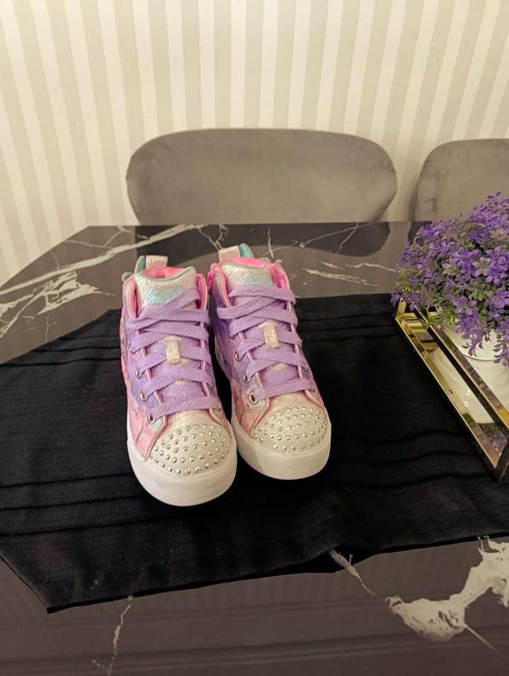 Kız Çocuk Tie-Dye Desenli Sneakers - Görsel 4