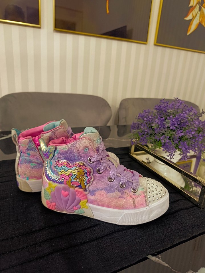 Kız Çocuk Tie-Dye Desenli Sneakers - Görsel 5