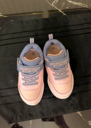 Kız Çocuk Pembe Spor Ayakkabı Velcro Bağcıklı - Görsel 6