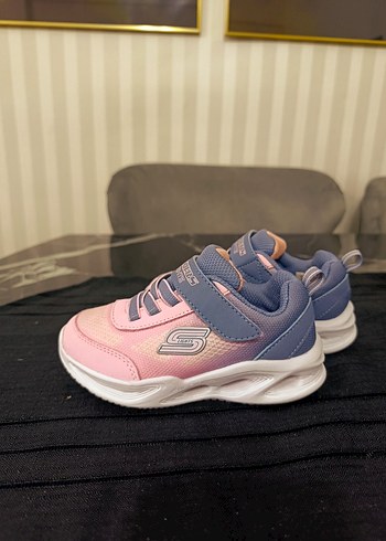 Kız Çocuk Pembe Spor Ayakkabı Velcro Bağcıklı - Görsel 3