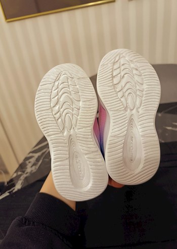 Kız Çocuk Pembe Spor Ayakkabı Velcro Bağcıklı - Görsel 14