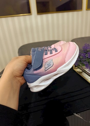 Kız Çocuk Pembe Spor Ayakkabı Velcro Bağcıklı - Görsel 9